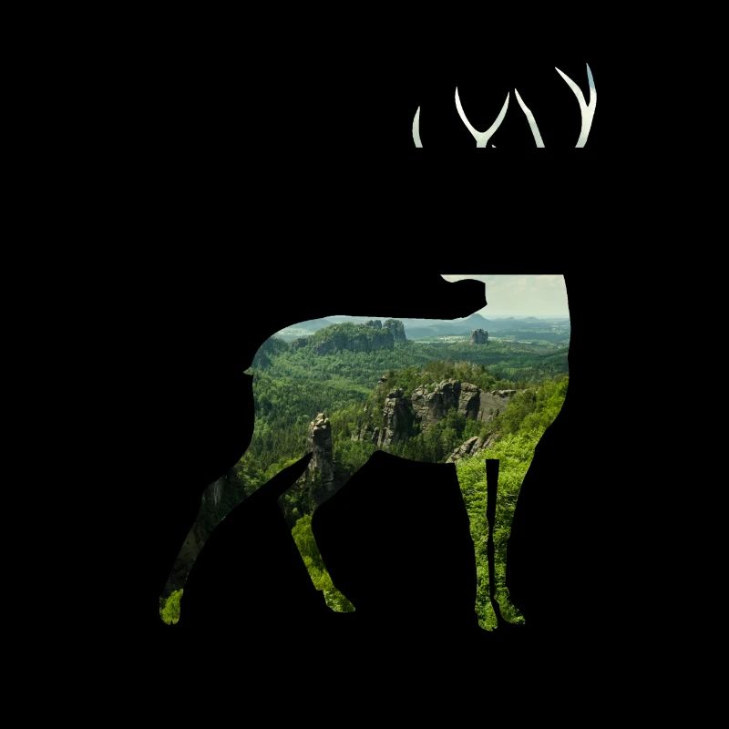 Deer silhoutte