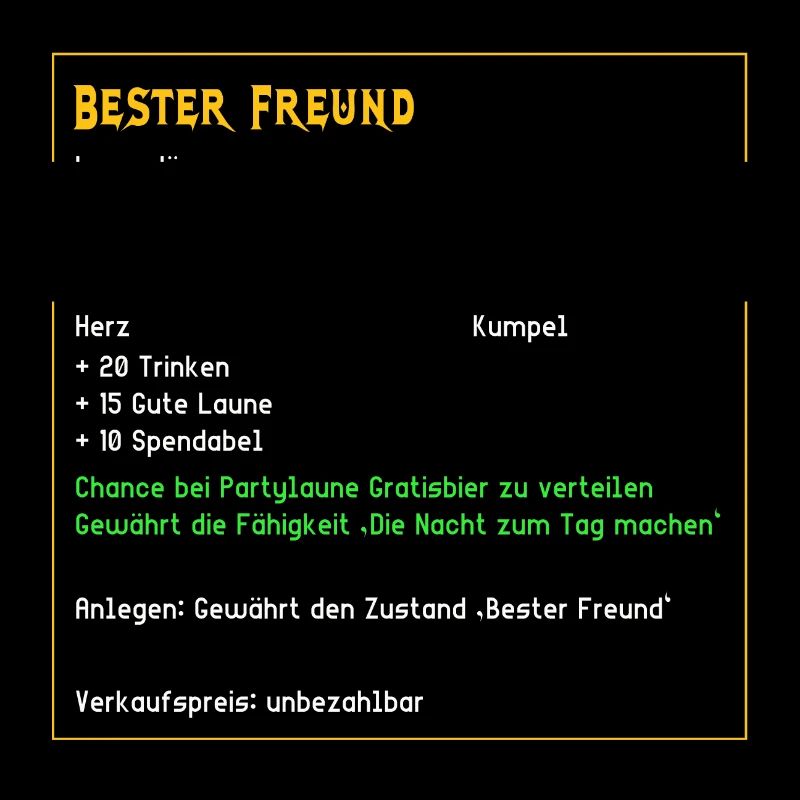 Legendärer Bester Freund Kumpel Legendär Held PC