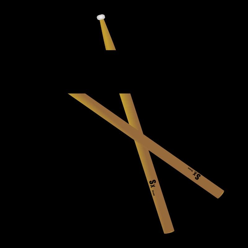 Batteur batteur batteur bâtons