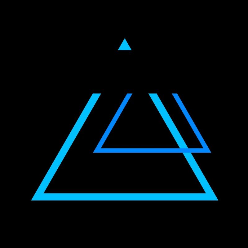Force pyramids in blue