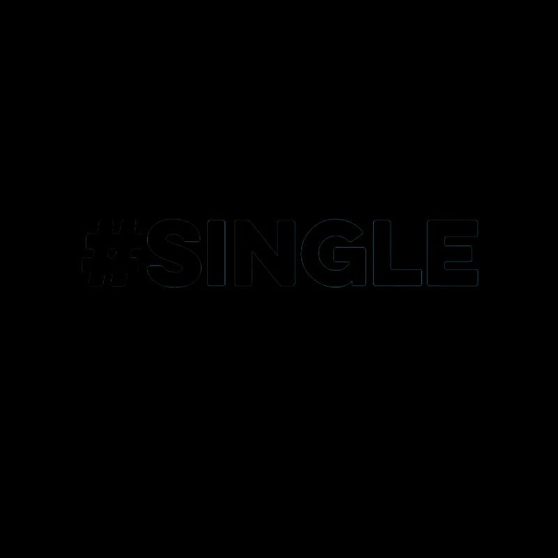 Single aber nicht alleine Geschenk Geschenkidee
