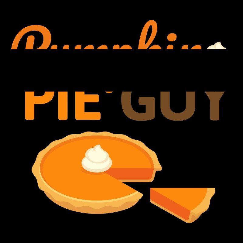 Pumpkin Pie Guy - Pumpkin Cake Halloween Fall