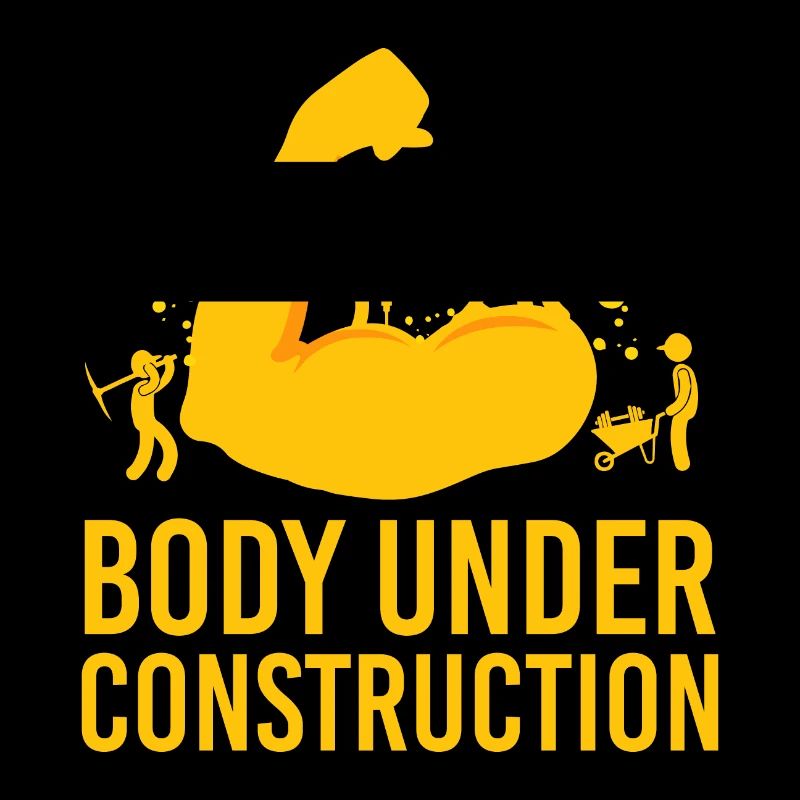 Bodybuilder Body Under Construction - Geschenkidee