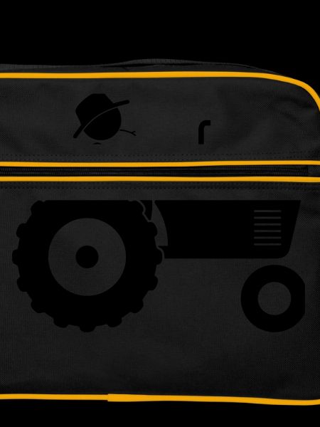 Farmer on tractor