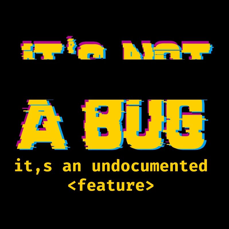 It's not a bug it's an undocumented feature
