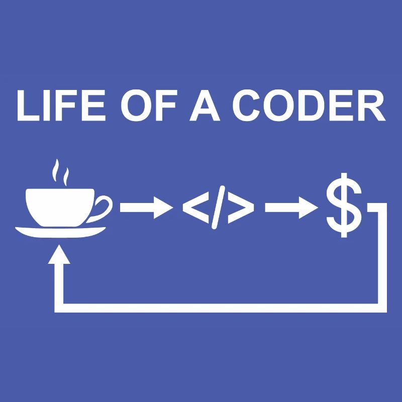 Life Of A Coder Software Developer Programmer Nerd