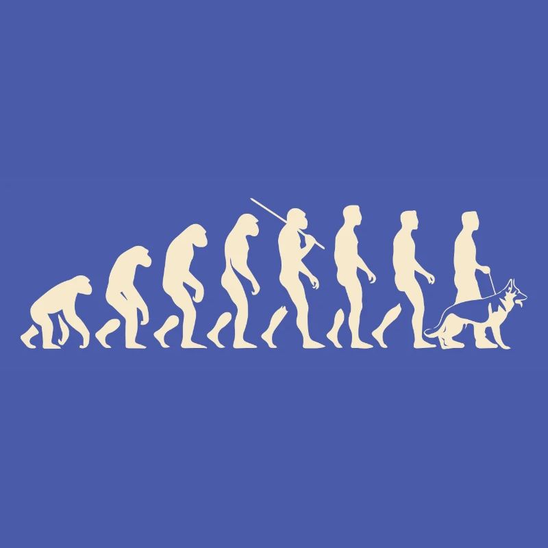 Evolution German Shepherd Dog Lover Shepherds GSD