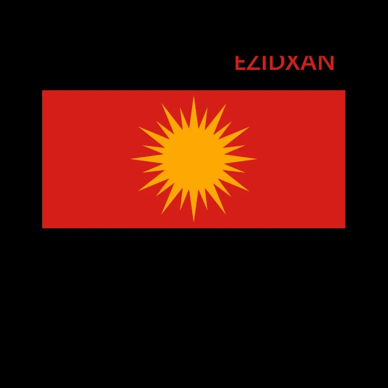 Drapeau ezidxan drapeau ezidi