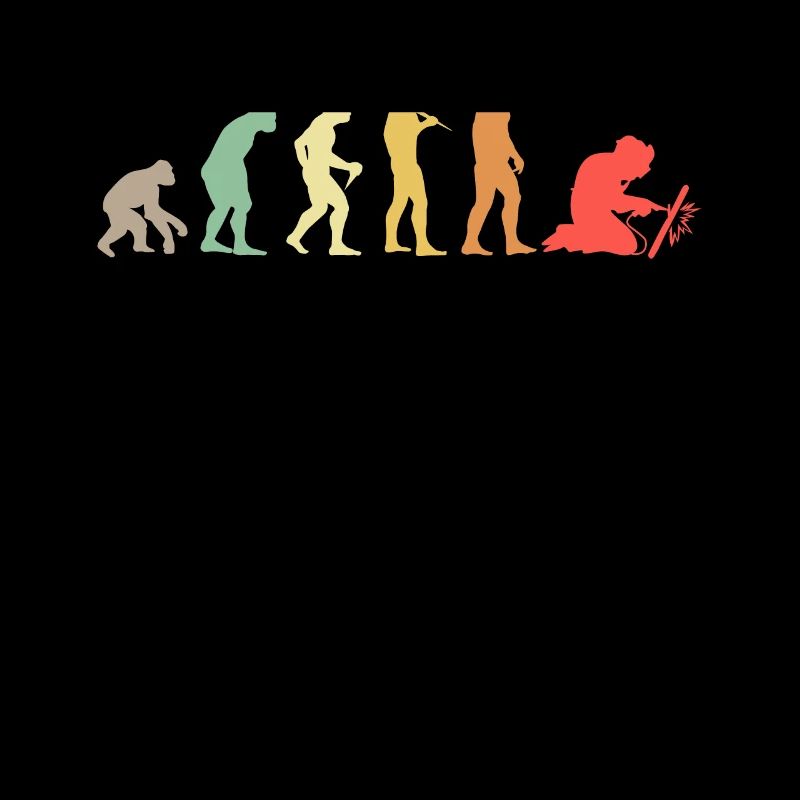 Schweißer Evolution Handwerker Schweißen Geschenk