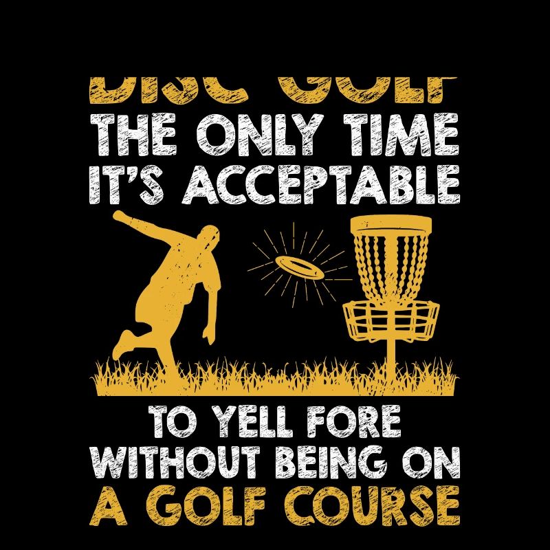 Disc Golf Player Disc Golfer Frisbee Player Par Pu