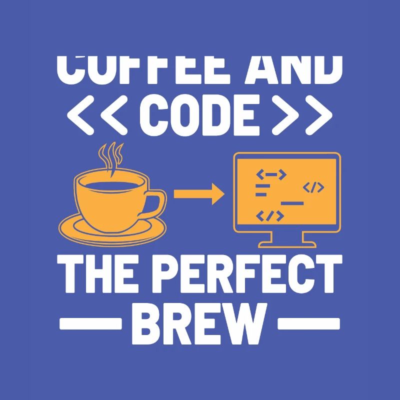 Kaffee-Codierung Programmierer Programmierer Entwickler Nerd Coff