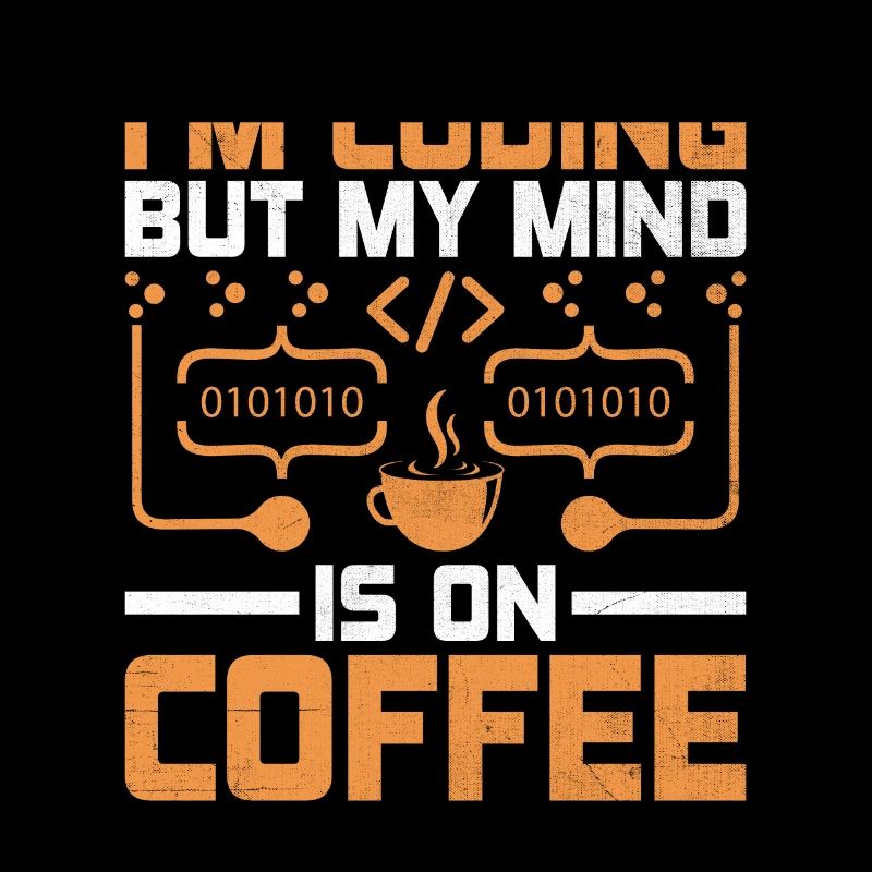 Kaffee-Codierung Programmierer Programmierer Entwickler Nerd Coff
