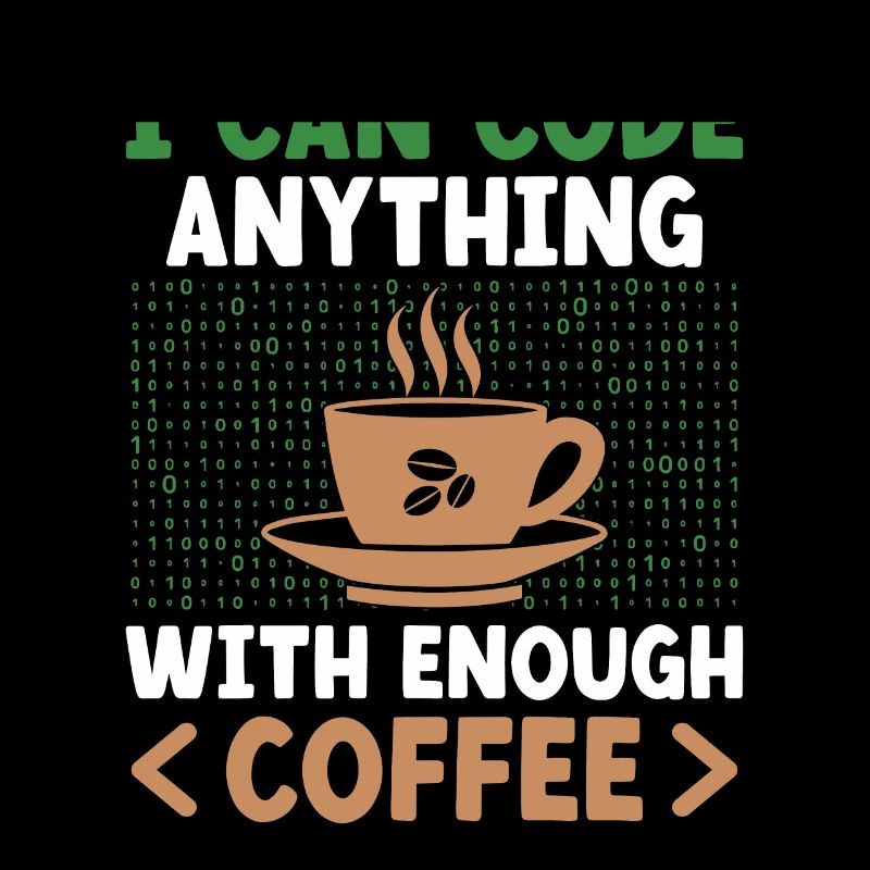 Kaffee-Codierung Programmierer Programmierer Entwickler Nerd Coff