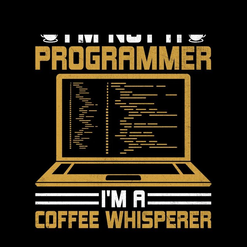 Kaffee-Codierung Programmierer Programmierer Entwickler Nerd Coff