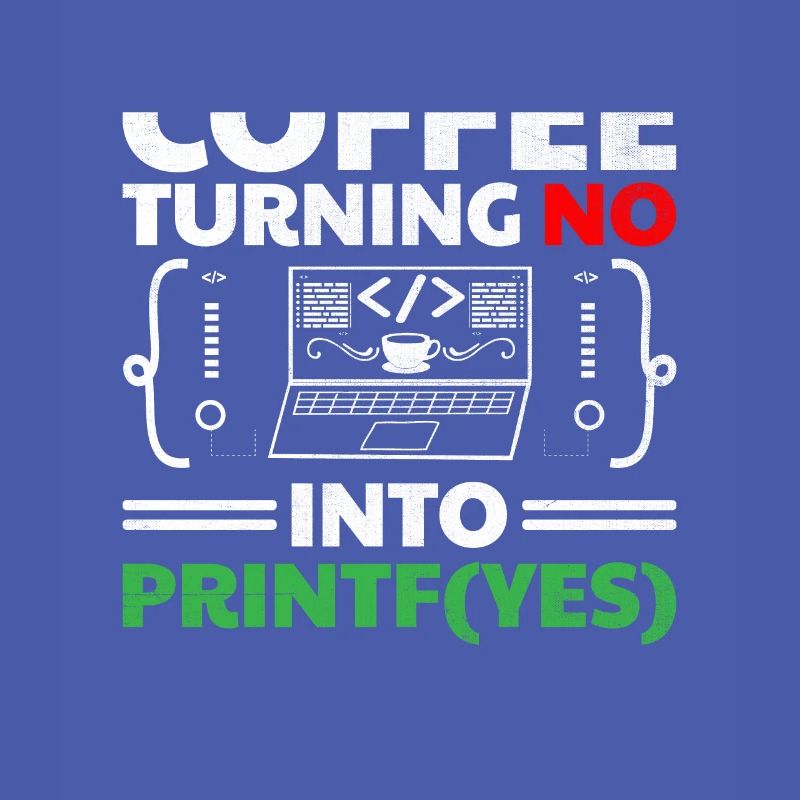Kaffee-Codierung Programmierer Programmierer Entwickler Nerd Coff