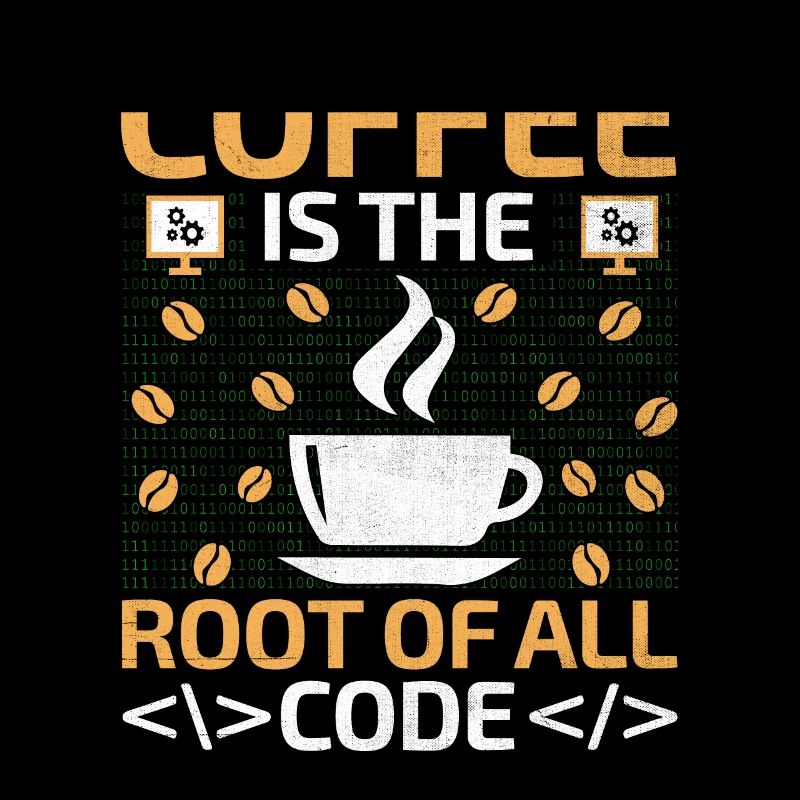 Coffee Coding Programmer Coder Developer Nerd Coff