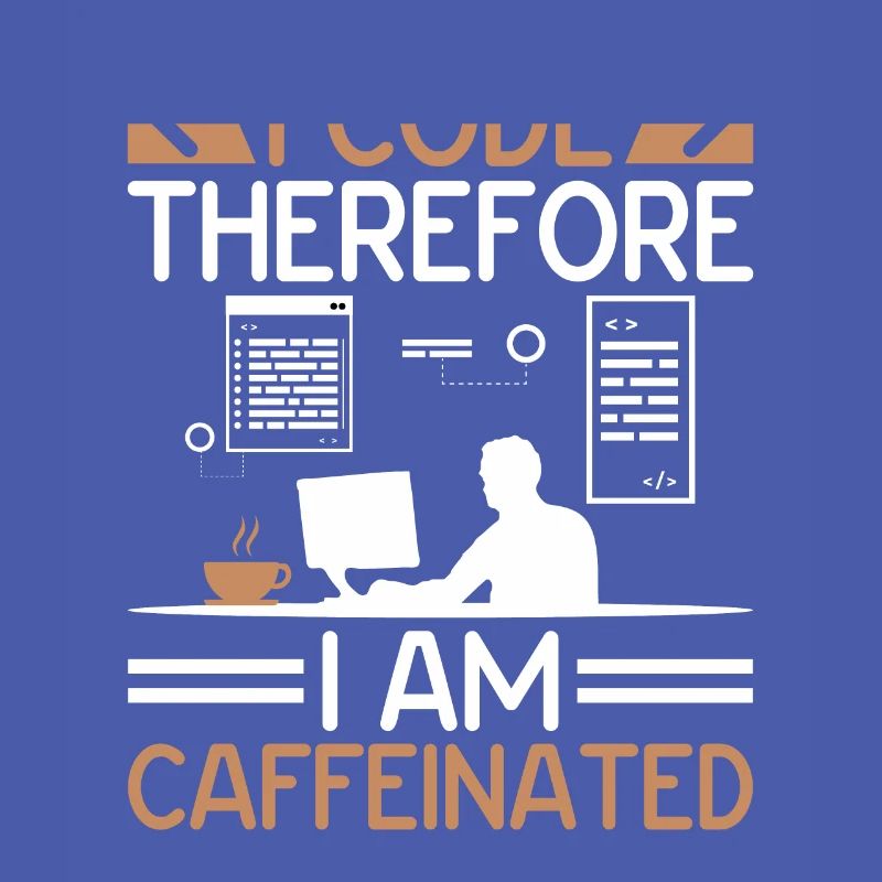 Kaffee-Codierung Programmierer Programmierer Entwickler Nerd Coff