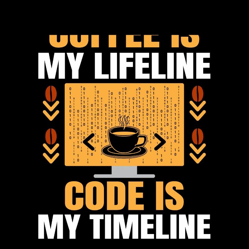 Coffee Coding Programmer Coder Developer Nerd Coff