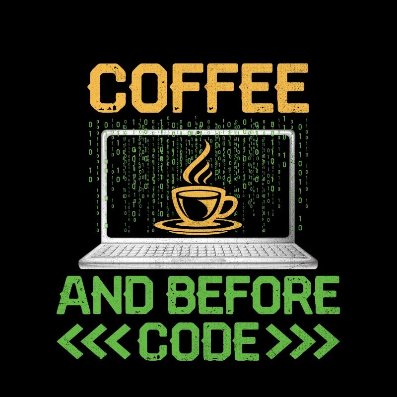 Kaffee-Codierung Programmierer Programmierer Entwickler Nerd Coff