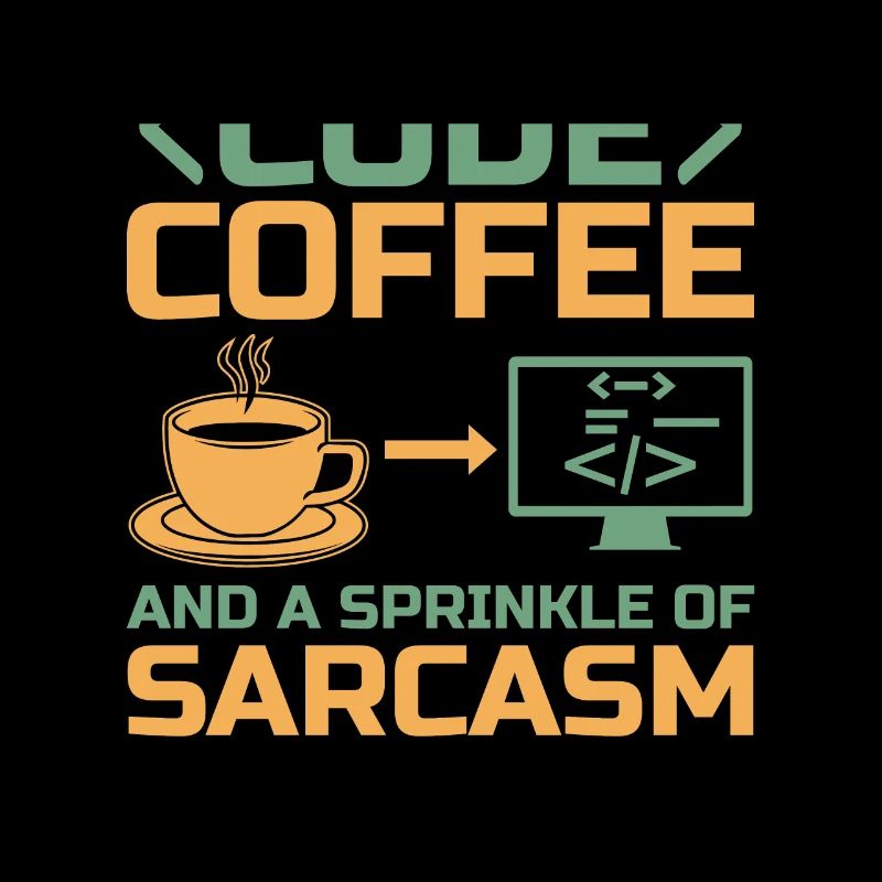Coffee Coding Programmer Coder Developer Nerd Coff