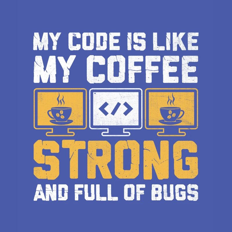 Kaffee-Codierung Programmierer Programmierer Entwickler Nerd Coff