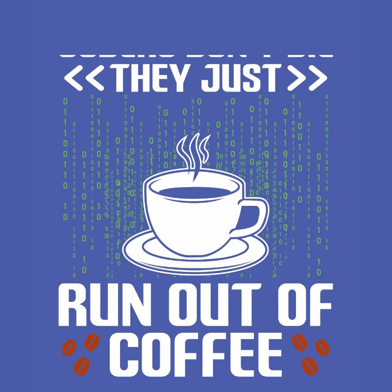 Kaffee-Codierung Programmierer Programmierer Entwickler Nerd Coff