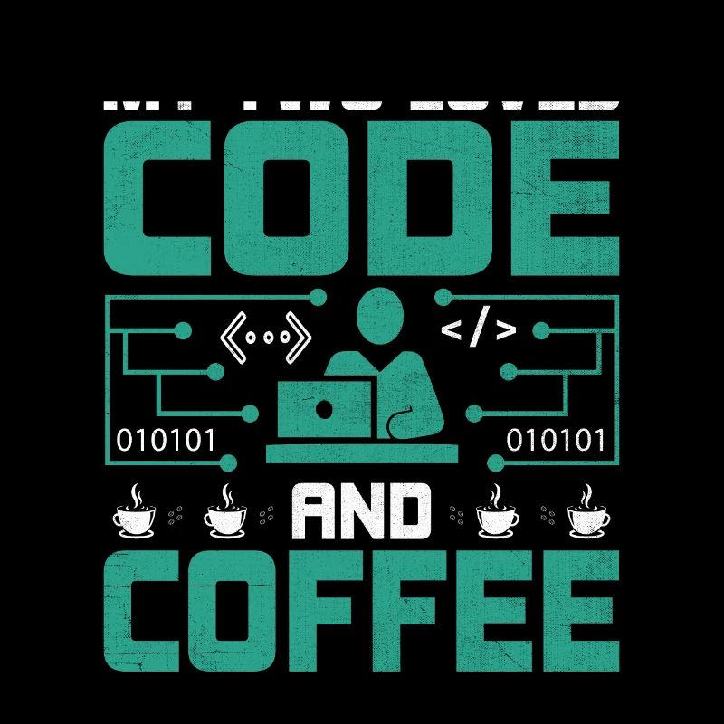 Kaffee-Codierung Programmierer Programmierer Entwickler Nerd Coff