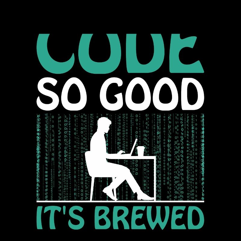 Kaffee-Codierung Programmierer Programmierer Entwickler Nerd Coff