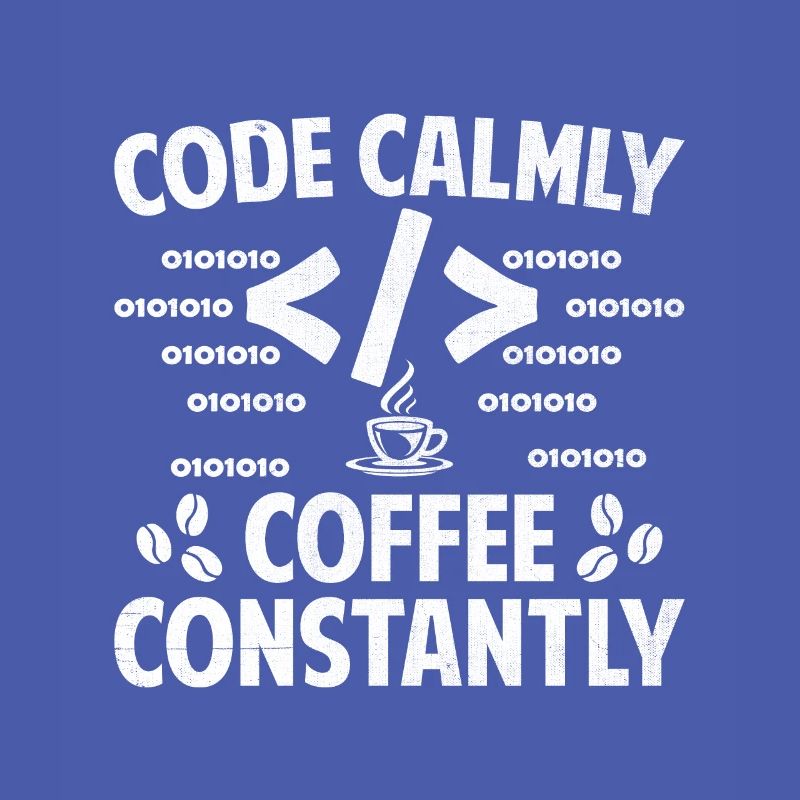 Kaffee-Codierung Programmierer Programmierer Entwickler Nerd Coff