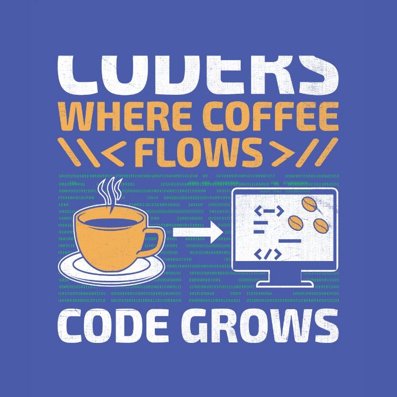 Kaffee-Codierung Programmierer Programmierer Entwickler Nerd Coff