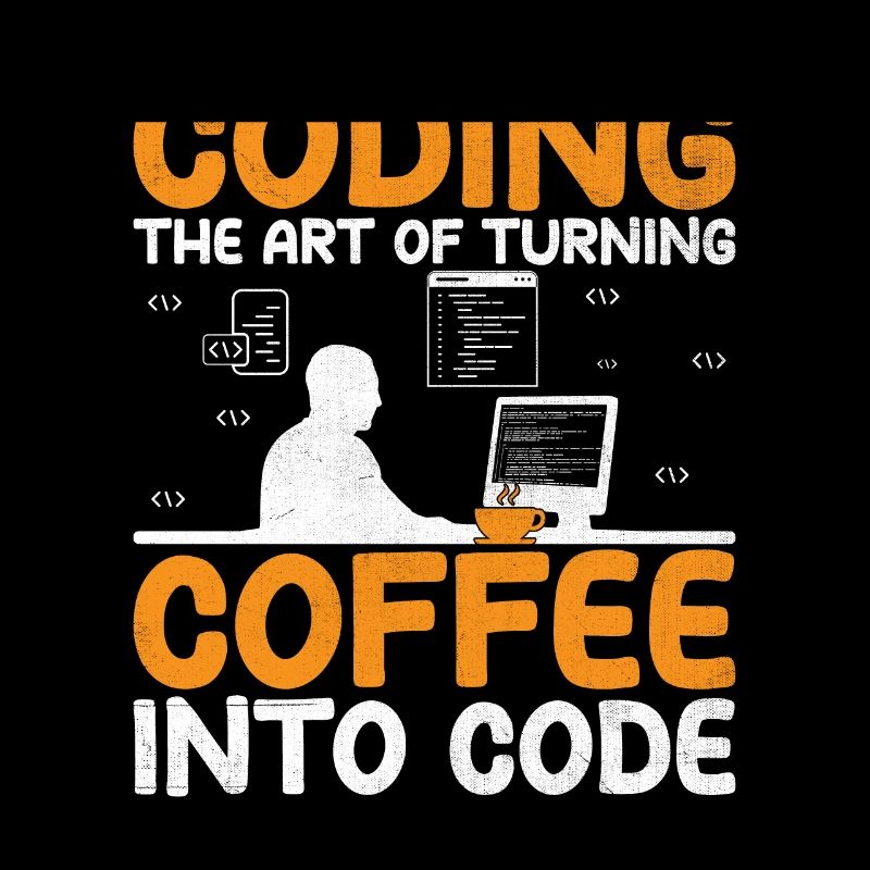 Café Codage Programmeur Codeur Développeur Nerd Coff