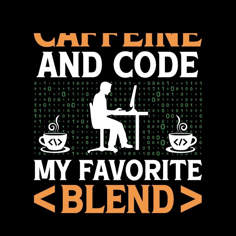 Coffee Coding Programmer Coder Developer Nerd Coff
