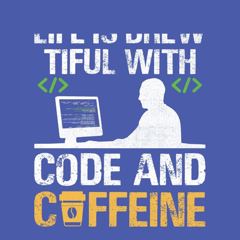 Coffee Coding Programmer Coder Developer Nerd Coff
