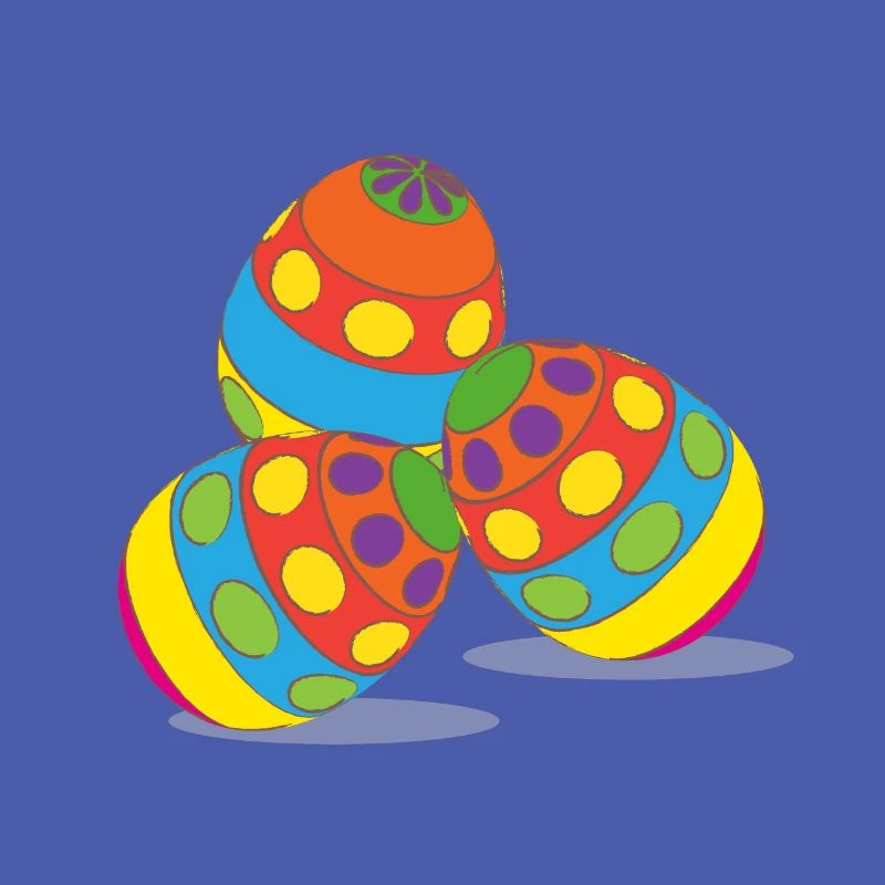 Easter eggs, easter, happy easter, happy eastern