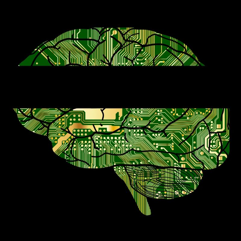 Gehirn - Computerchip - Chip - Computer