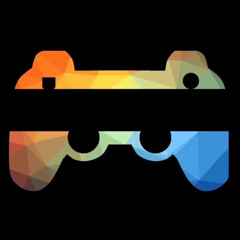 Colorful gaming controller