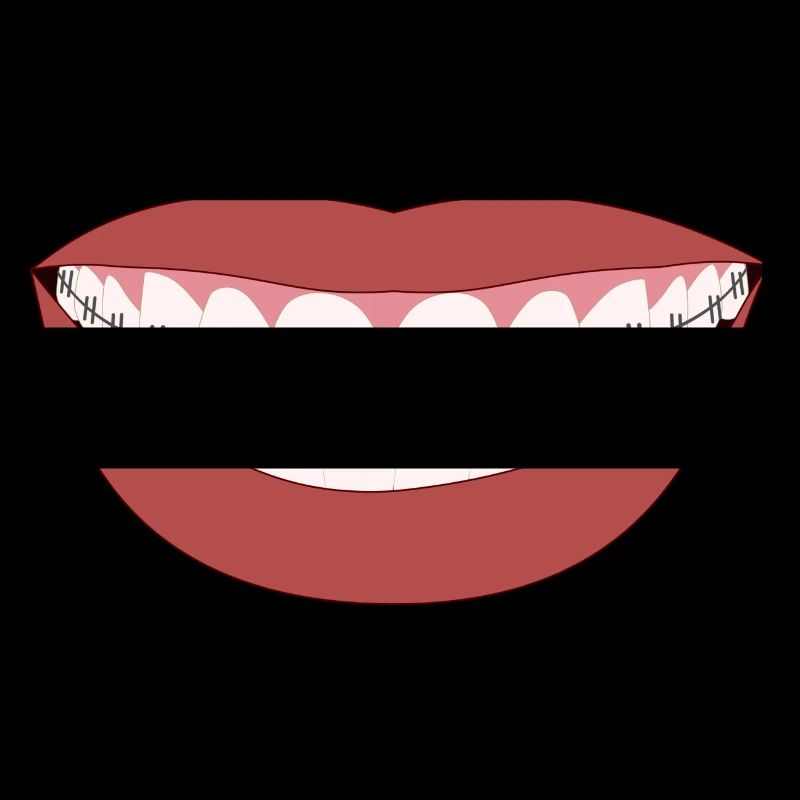 Stahlzähne - Lächeln der Hölle oder Eisen!