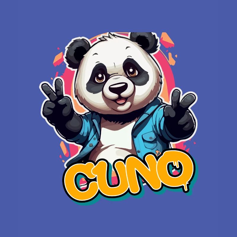 CUNO - Beau nom de garçon avec Cool Panda