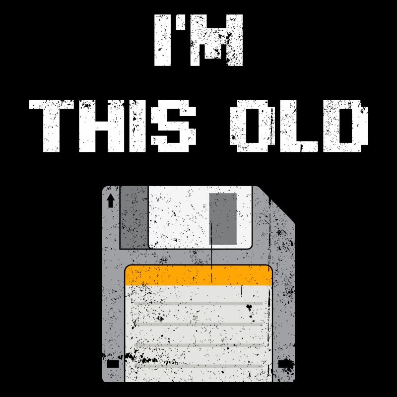 Retro Floppy Disk Era Tee