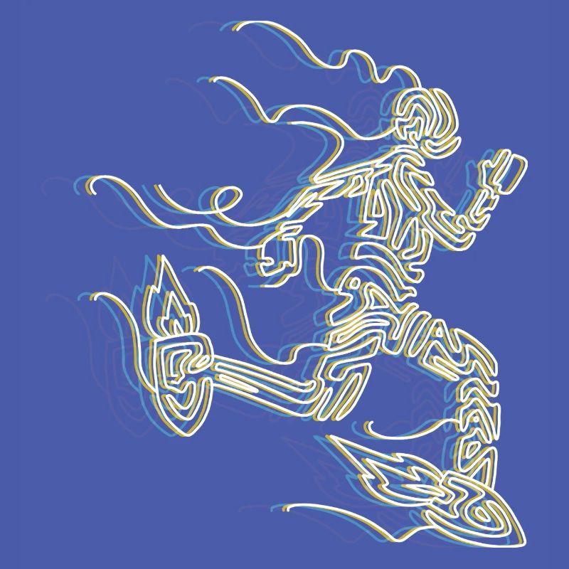 Stylized Rocket Runner