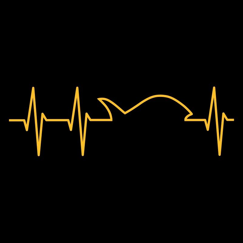Electrocardiogram with a fish