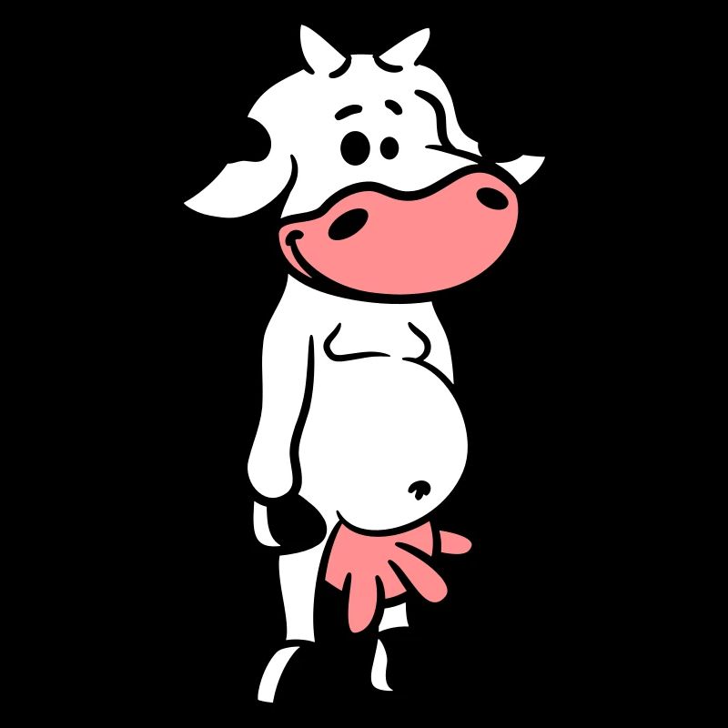 Petite vache douce mignonne