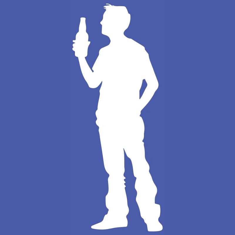 Drinking Party Silhouette