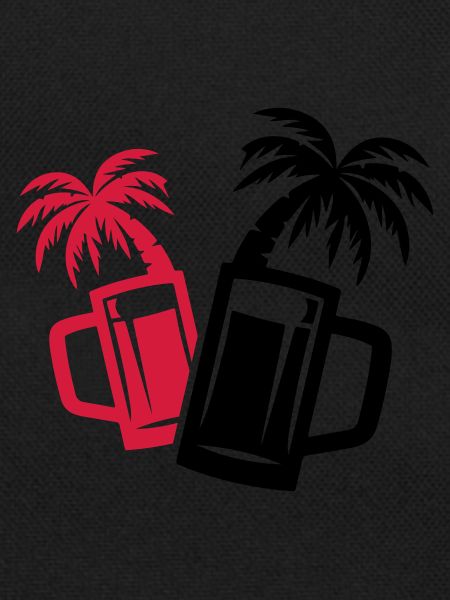 Beer Beach Palm Trees