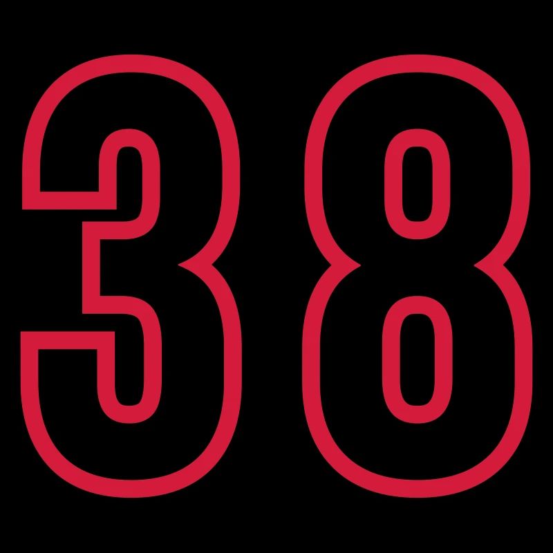 38 Number Years Jersey