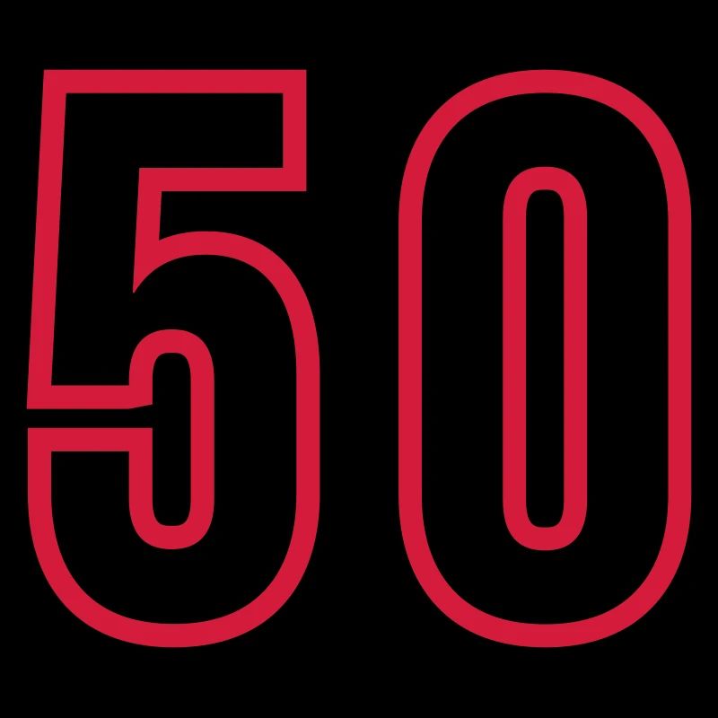 50 Number Years Jersey