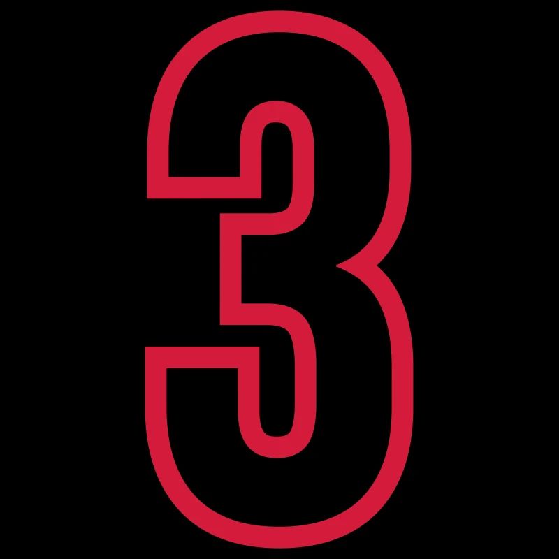 3 Number Years Jersey