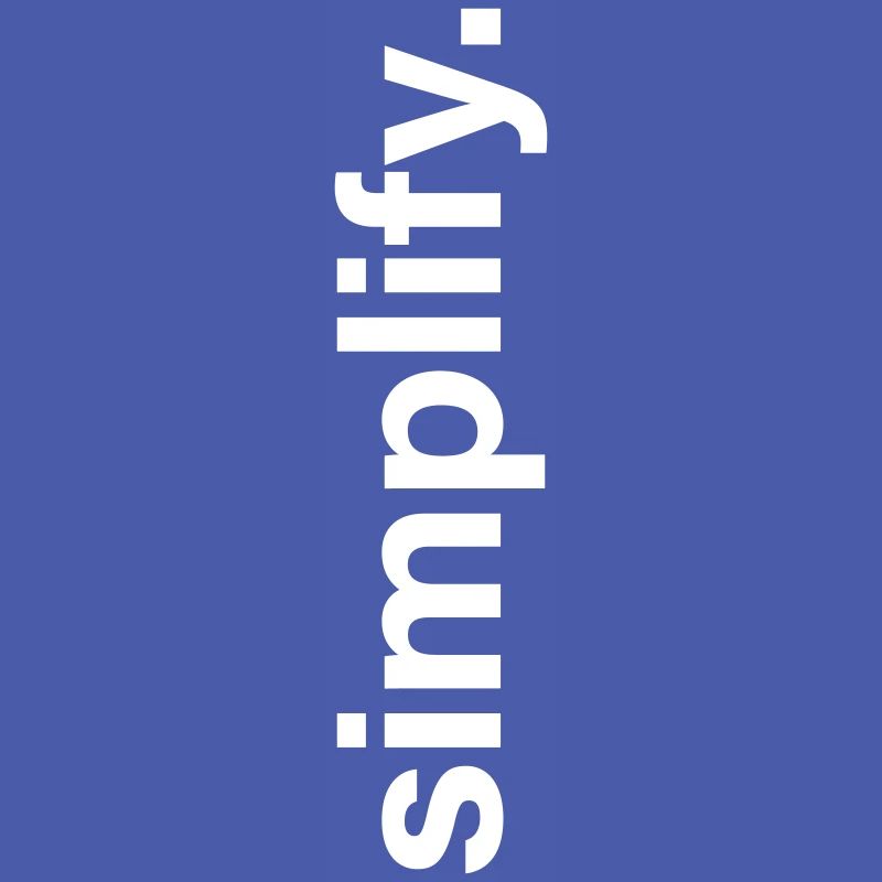 simplify