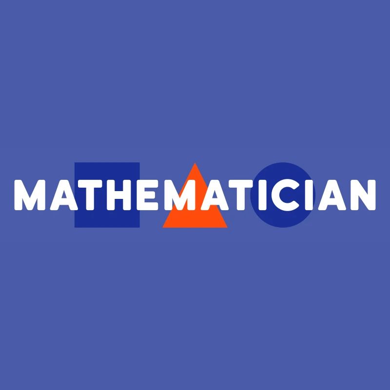 Mathématicien (carré, triangle, cercle)