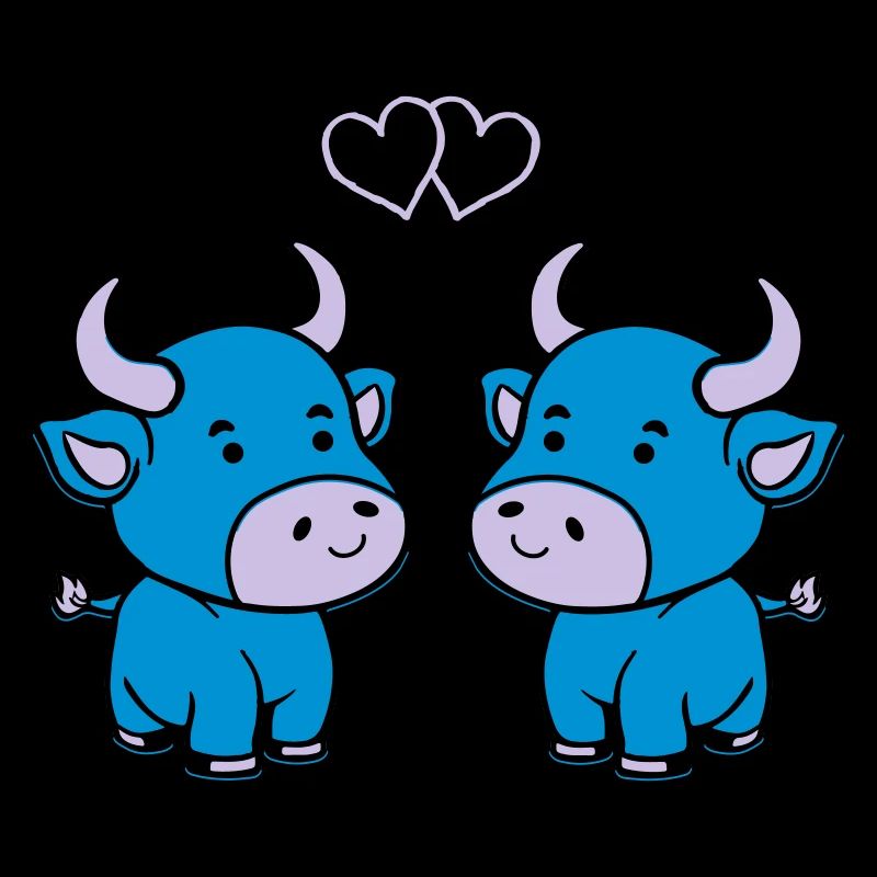 vache bébé amour